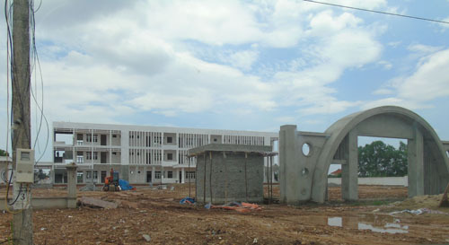 TP Móng Cái, Quảng Ninh: Công trình đang mời thầu đã thi công?