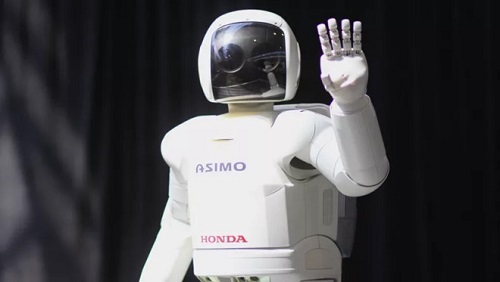 Chú robot đáng yêu Asimo bị Honda 