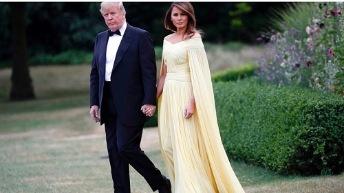 Đệ nhất phu nhân Mỹ được ví như công chúa Disney khi mặc váy 7.000 USD
