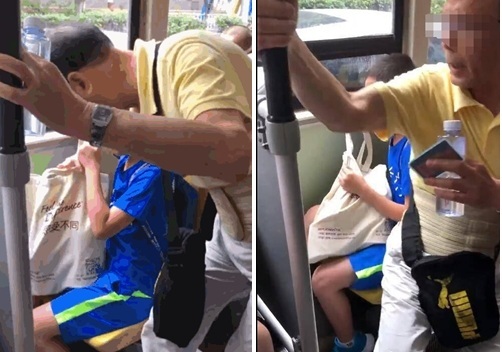 Video: Người đàn ông Trung Quốc gây phẫn nỗ khi giành ghế xe buýt với trẻ em