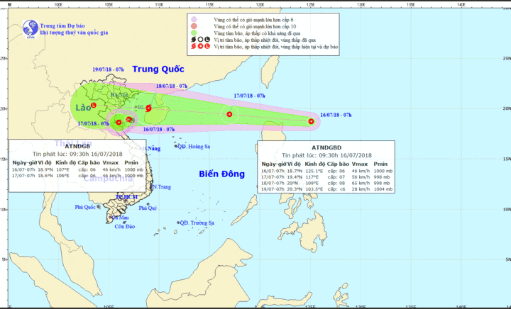 Áp thấp nhiệt đới kép có thể 
