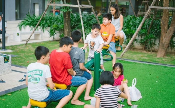 Mua nhà, mua cả không gian sống cho con