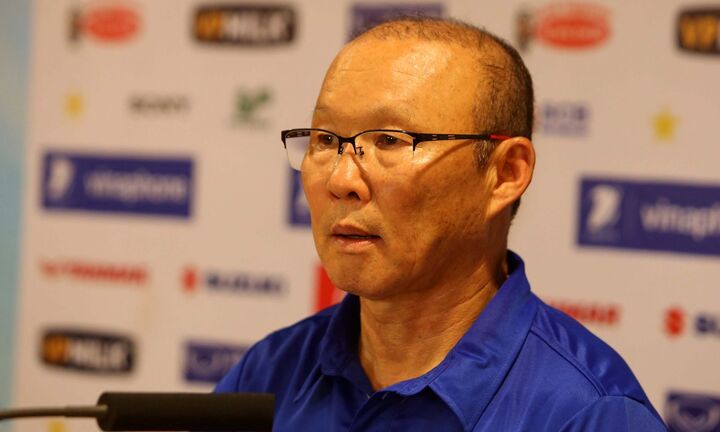 HLV Park Hang-seo nói về trận thắng Palestine của Olympic Việt Nam