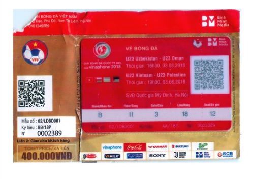 Phát hiện vé giả tinh vi lừa người hâm mộ xem U23 Việt Nam