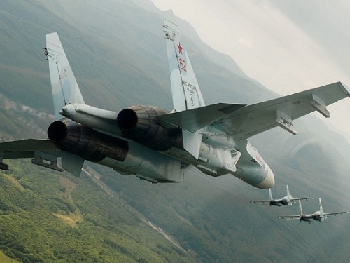 Chiêm ngưỡng dàn khí tài và lực lượng binh sĩ hùng hậu bảo vệ vùng trời của Nga