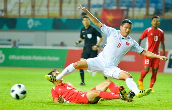 Olympic Việt Nam đánh bại Olympic Nepal 2-0