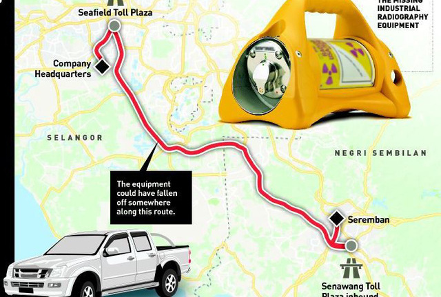 Nỗi lo xuất hiện 'bom bẩn' từ những vật liệu phóng xạ bị mất của Malaysia