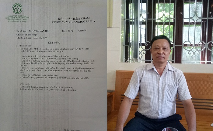 Bị đau lưng không thể tự mình vận động, tôi đã khỏi bệnh sau 3 tháng chỉ bằng cách này