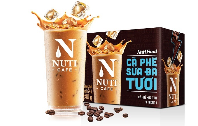 NutiFood “đóng gói” cà phê sữa đá pha phin vào gói cà phê hòa tan