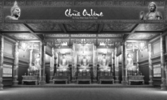 Bất ngờ trào lưu lên “chùa ảo” bằng... mạng internet