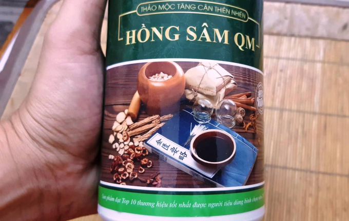 Công ty sản xuất thảo mộc tăng cân, giảm cân thiên nhiên Hồng sâm QM bị phạt hơn 50 triệu đồng