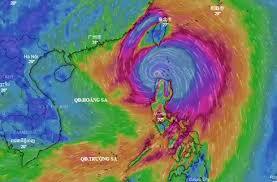 Bão số 5 giật cấp 10 vào Quảng Ninh-Nam Định, siêu bão MANGKHUT tăng tốc