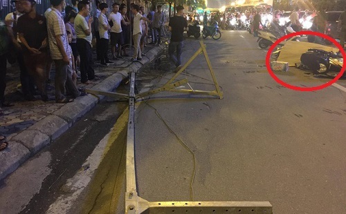 Vụ thanh sắt rơi làm chết người: Chủ đầu tư nói gì?