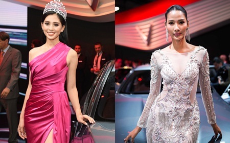 Không chỉ có Tiểu Vy, người đẹp Việt này cũng dự Paris Motor Show 2018