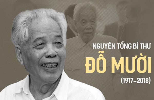 Lễ Quốc tang nguyên Tổng Bí thư Đỗ Mười: Các Đoàn chỉ mang băng tang, không mang vòng hoa đến viếng