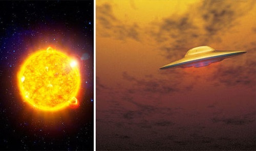 Phát hiện UFO bay ngang qua Mặt Trời mà không bị đốt cháy?