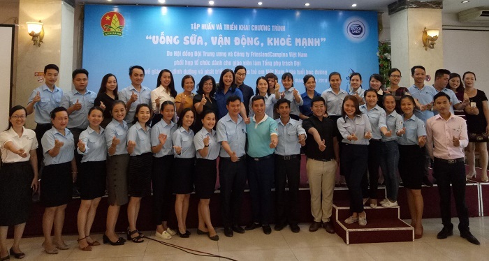 Sữa Cô Gái Hà Lan mở rộng hoạt động giáo dục dinh dưỡng và phát triển thể lực miền Trung