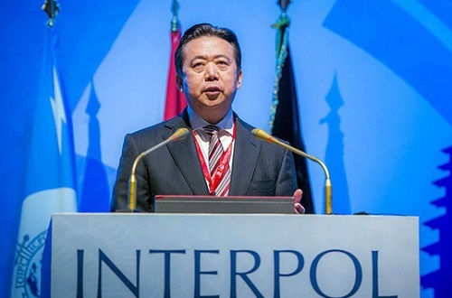 Chủ tịch Interpol Mạnh Hoành Vĩ mất tích có liên quan tới tham nhũng?