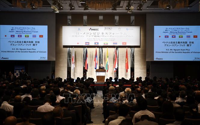 Thủ tướng Nguyễn Xuân Phúc cùng lãnh đạo các nước Mekong yết kiến Nhà vua và Hoàng Thái tử Nhật Bản