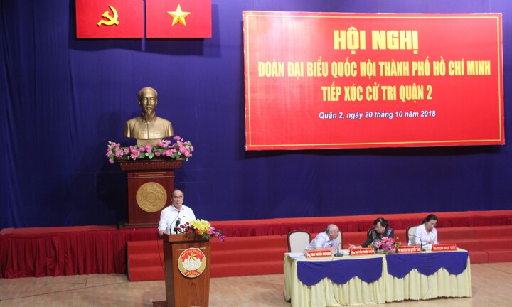 Ông Nguyễn Thiện Nhân: “Chừng nào vấn đề Thủ Thiêm chưa giải quyết xong, chúng tôi vẫn quay trở lại”