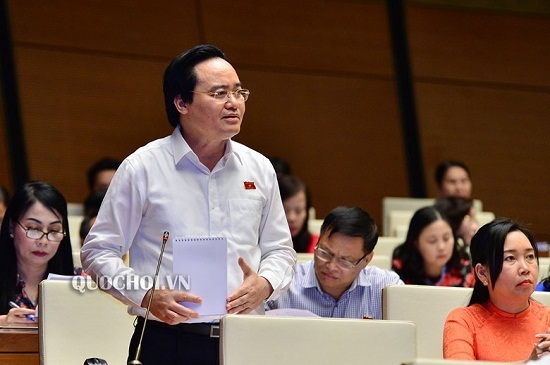 Bộ trưởng Phùng Xuân Nhạ “kêu cứu” tại nghị trường Quốc hội