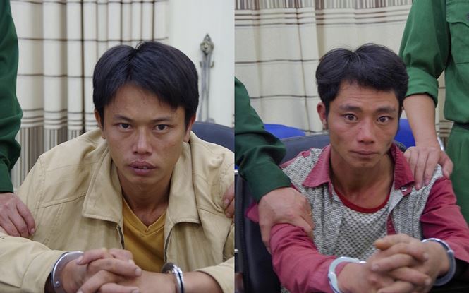 Bắt cặp đôi giấu ma túy trong túi áo mang lên biên giới bán