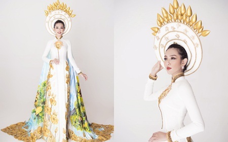 Thuỳ Tiên hé lộ trang phục dân tộc tại Miss International 2018