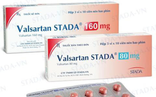Các đơn vị gấp rút thu hồi thuốc sản xuất từ nguyên liệu Valsartan