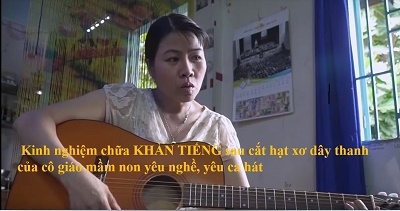 Suýt bỏ nghề vì khản tiếng do viêm thanh quản, cô giáo đã cải thiện sau 1 tháng