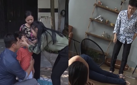 Quỳnh búp bê tập 27: Quỳnh gặp lại con trai, My sói bị đánh không đứng dậy nổi