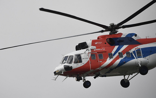 Cận cảnh 2 chiếc trực thăng hiện đại bậc nhất của Nga tại sân bay Gia Lâm