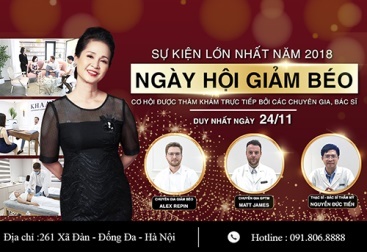 Duy nhất 1 ngày – Bùng nổ Hội thảo giảm béo