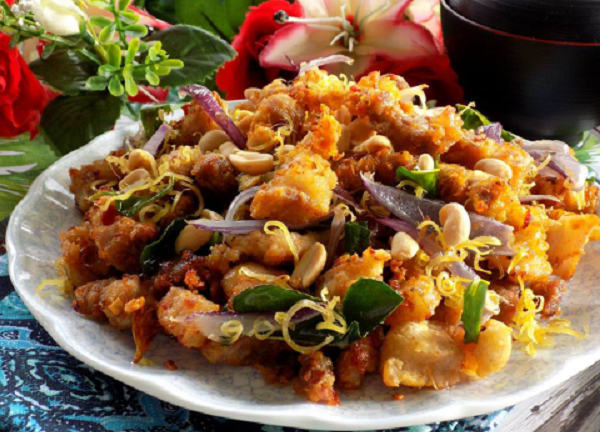 Món ngon mỗi ngày: Thịt ba chỉ chiên sả lạ mà ngon