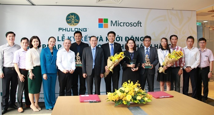Phú Long cùng Microsoft Việt Nam chính thức công bố hợp tác chiến lược về công nghệ