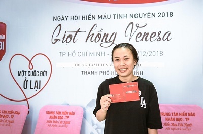 Hành trình giọt hồng Venesa 2018 kết thúc: Những niềm vui ở lại!