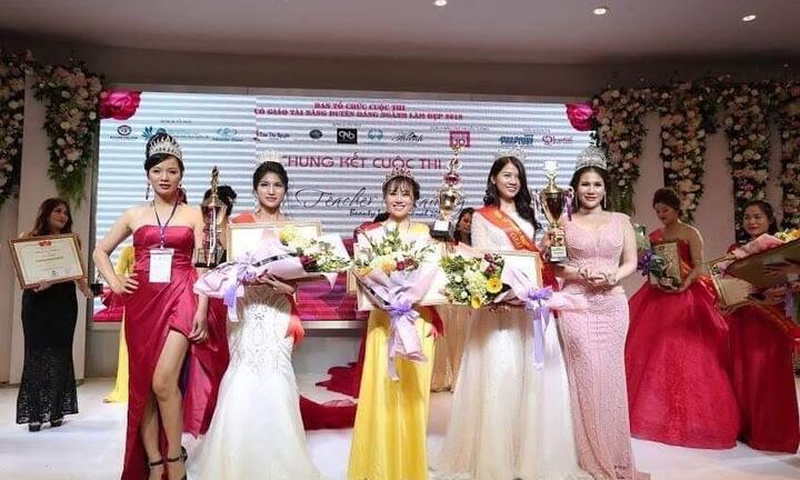 Cô giáo Nguyễn Thị Lan đạt giải Ba hội thi “Teacher Beauty International 2018”