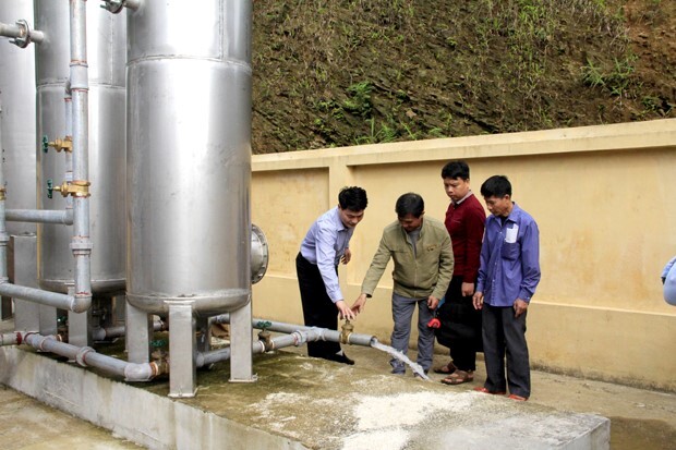 Sau 3 năm có 38 công trình cấp nước sinh hoạt mới ở Hà Giang