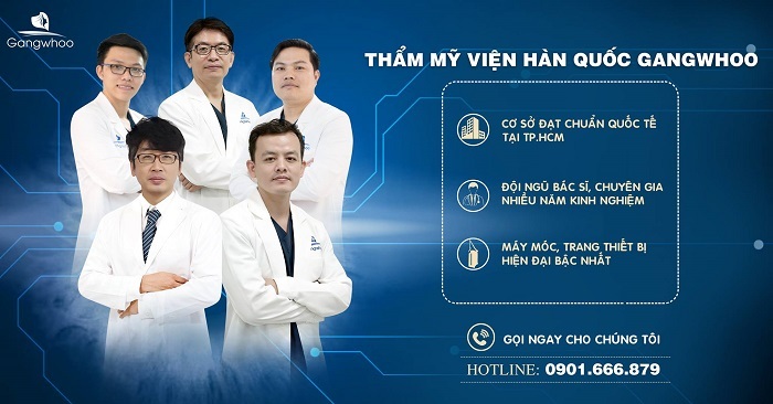 Thẩm Mỹ viện Gangwhoo - Nấc thang thẳng tắp đến thiên đường sắc đẹp