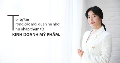 Thu nhập khủng nhờ kinh doanh mỹ phẩm Korena