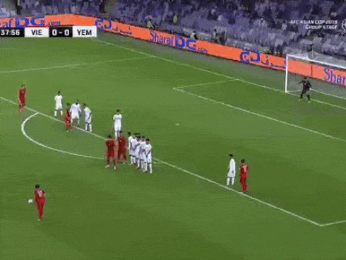 Highlights Asian Cup 2019: Quang Hải lập siêu phẩm