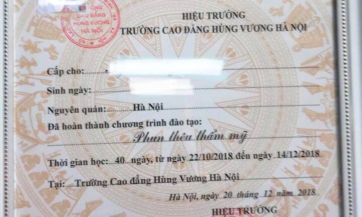 Kỳ 3: Trường Cao đẳng Hùng Vương dựng kịch bản để 