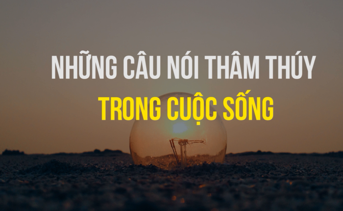 Những câu nói hay đáng suy ngẫm về cuộc đời