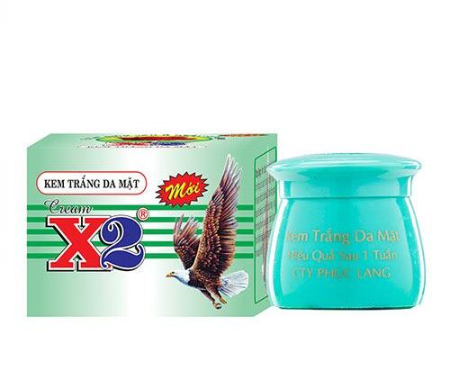 Thu hồi kem trắng da mặt - X2 không đạt tiêu chuẩn chất lượng