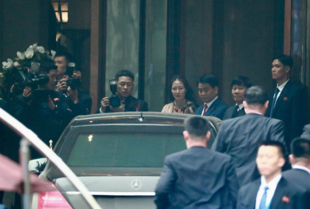 Video: Xe của Chủ tịch Kim Jong-un đã về đến khách sạn Melia
