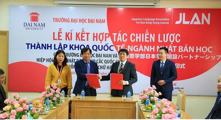 ĐH Đại Nam ký kết Hiệp định thành lập Khoa Quốc tế - ngành Nhật Bản học
