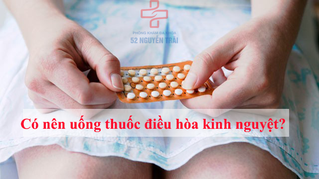 Có nên uống thuốc điều hòa kinh nguyệt?