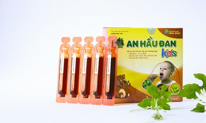 Những đặc tính nổi trội của An Hầu Đan Kids trong điều trị viêm amidan, VA ở trẻ nhỏ