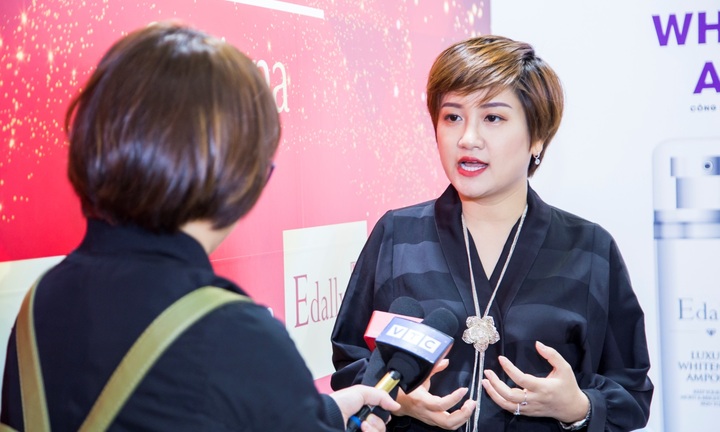 Thương hiệu mỹ phẩm Edally – Coréana hút khách trong ngày đầu của triển lãm Inter Beauty Vietnam