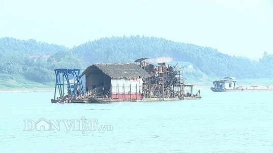 Được cấp mỏ cát, Cty Phương Nam “nuốt” lời hứa với tỉnh Phú Thọ?