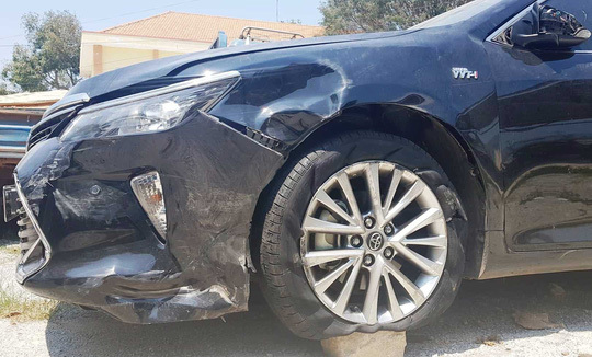 Xe ô tô chở Phó chánh án TAND huyện gây tai nạn rồi bỏ chạy